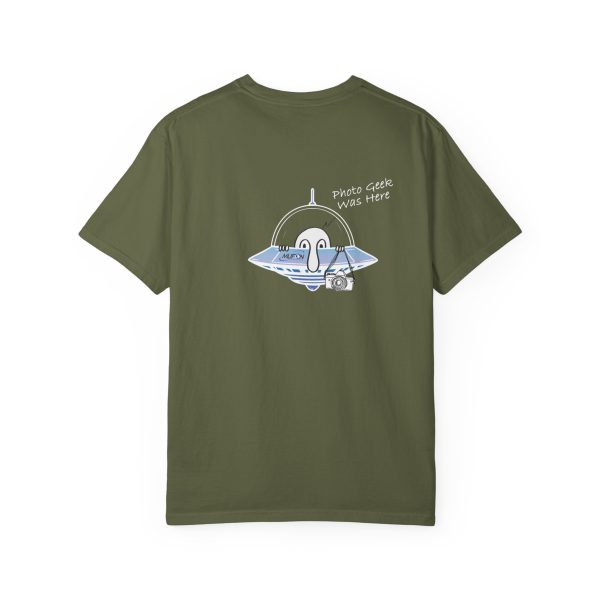 🛸 MUFON “Photo Geek Was Here” Tee – Everyday Fieldwear - Image 2