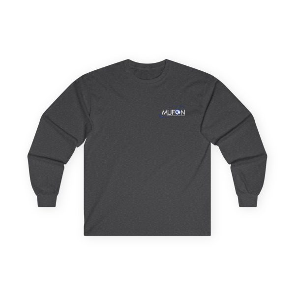 🛸 MUFON “Photo Geek Was Here” Long Sleeve Tee – Midnight Ops Edition - Image 4