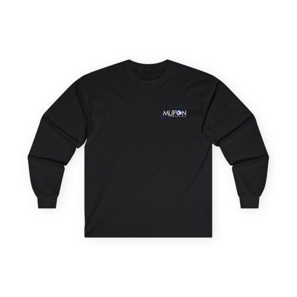 🛸 MUFON “Photo Geek Was Here” Long Sleeve Tee – Midnight Ops Edition