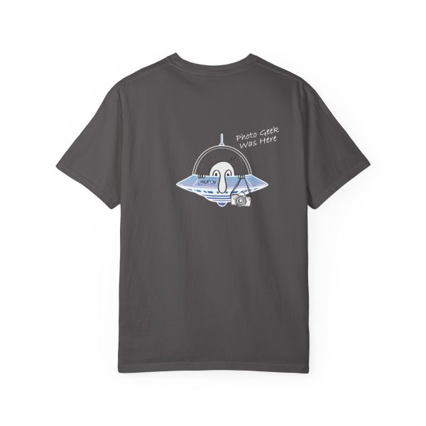 🛸 MUFON “Photo Geek Was Here” Tee – Everyday Fieldwear - Image 6