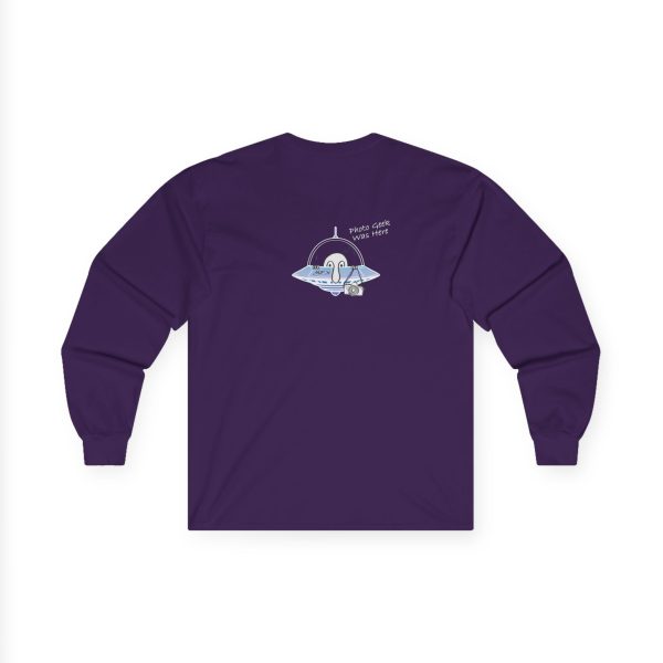 🛸 MUFON “Photo Geek Was Here” Long Sleeve Tee – Midnight Ops Edition - Image 8