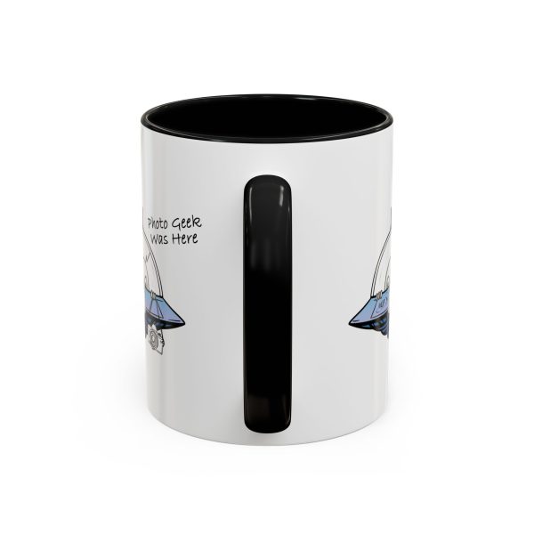 ☕ MUFON “Photo Geek Was Here” Accent Mug – Anomalies & Espresso Edition - Image 4