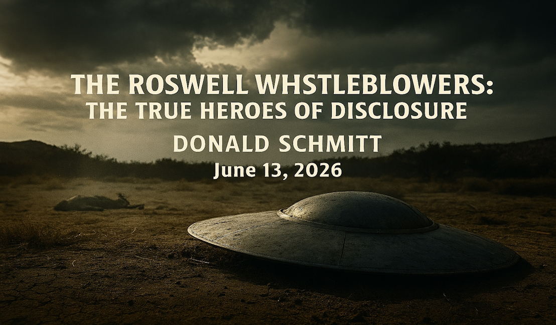 Speaker Event with Donald Schmitt: The Roswell Whistleblowers