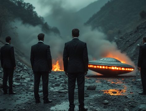 Monsters, Men in Black & UFO Crashes