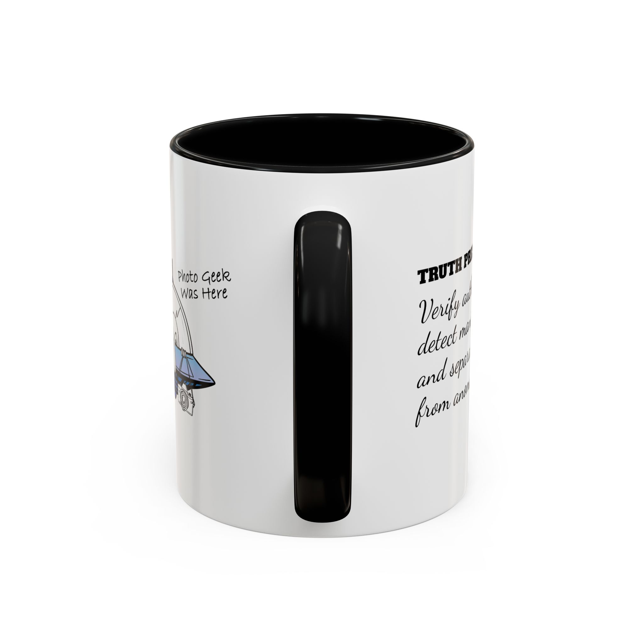 Truth Preservation Mug – Photo Forensics Edition | MUFON Ceramic Coffee Mug - Image 7