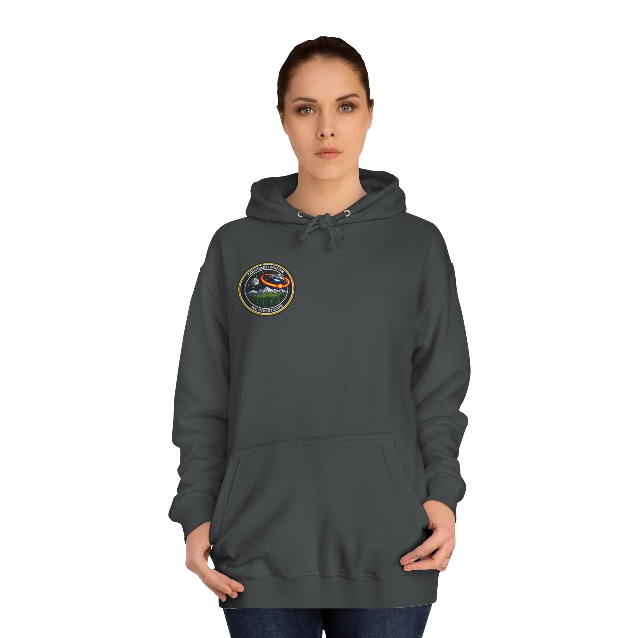 Colorado MUFON “We Investigate” Hoodie - Image 4