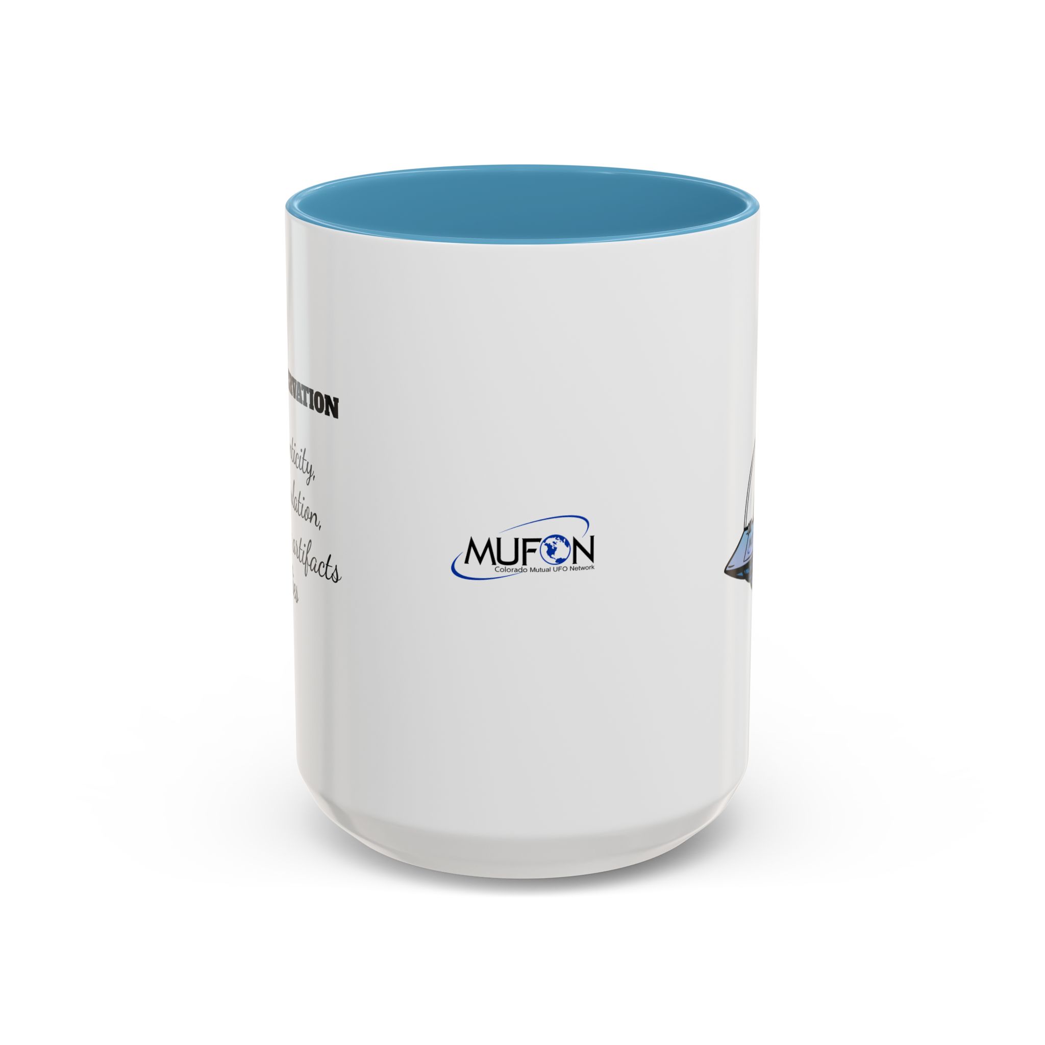 Truth Preservation Mug – Photo Forensics Edition | MUFON Ceramic Coffee Mug - Image 2