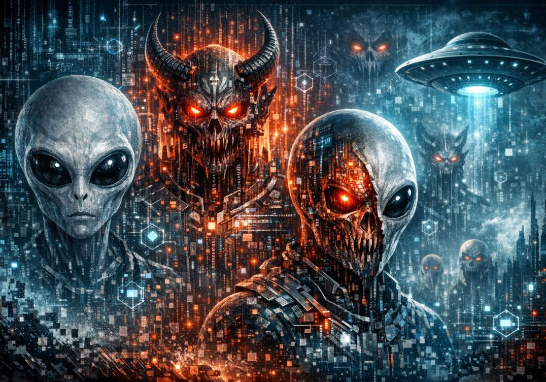 U.S. VICE PRESDENT BELIEVES THAT ALIENS ARE “DEMONS”