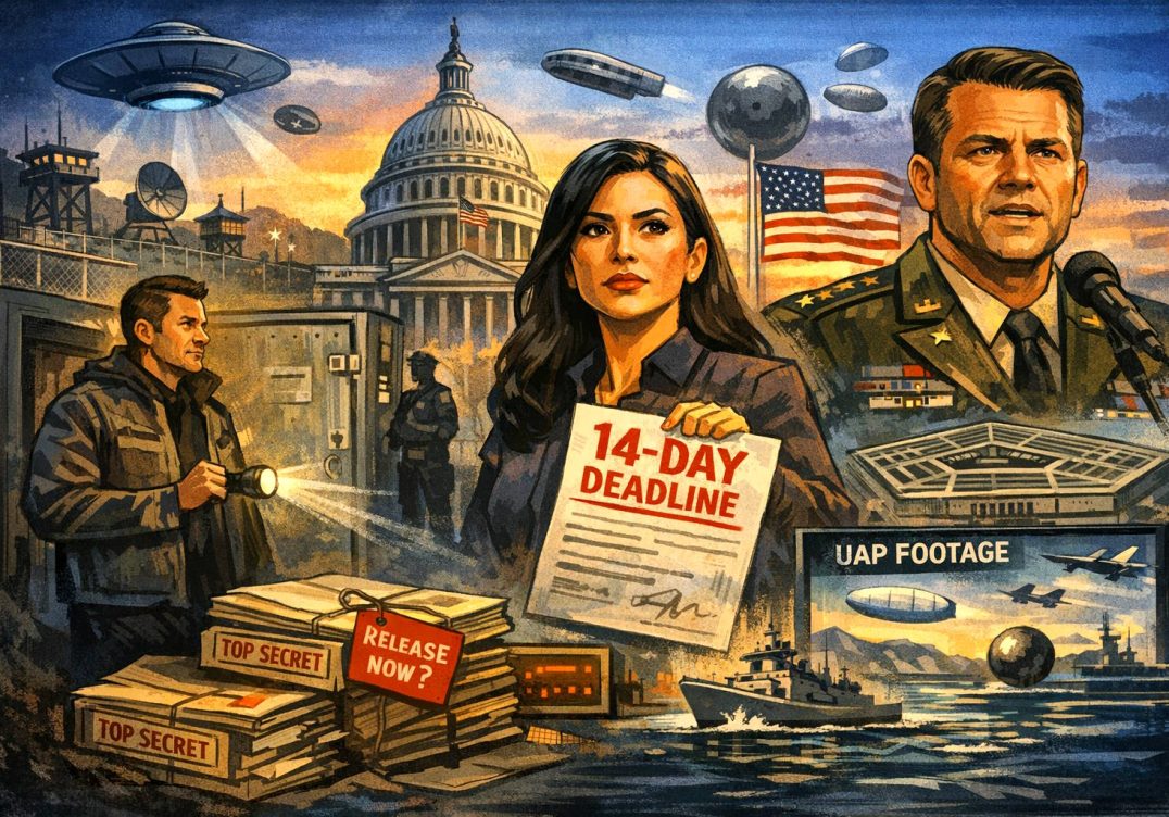Congress demands UAP and UFO disclosure giving Department of War a 14 day deadline.