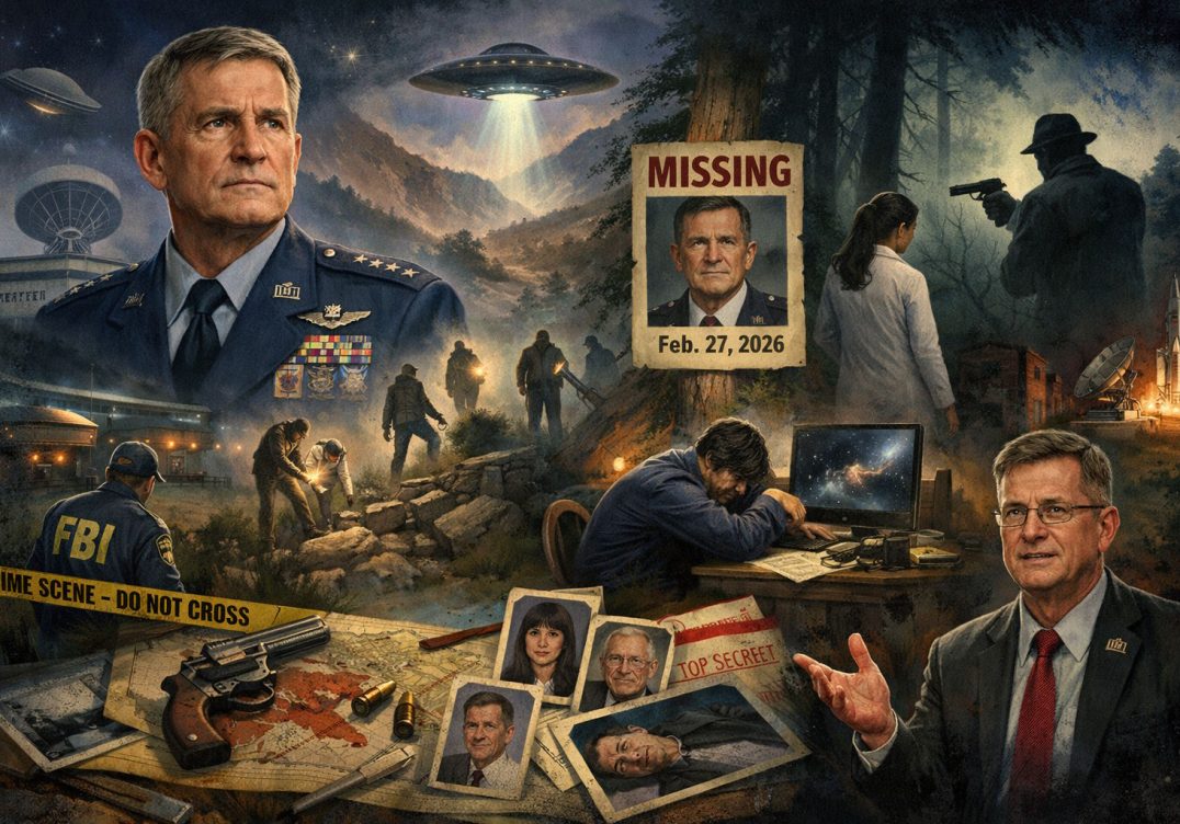 The FBI is investigating the disappearance and murders of General McCasland and other missing scientists.