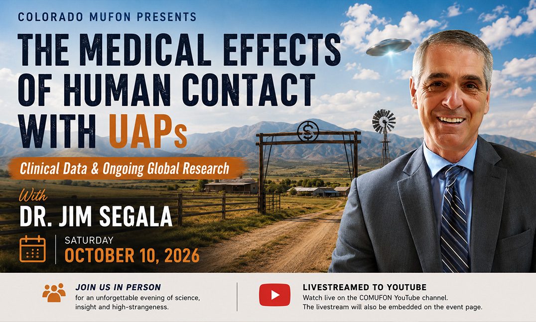 Jim Segala: The Medical Effects of Human Contact with UAPs – Clinical Data and Ongoing Global Research
