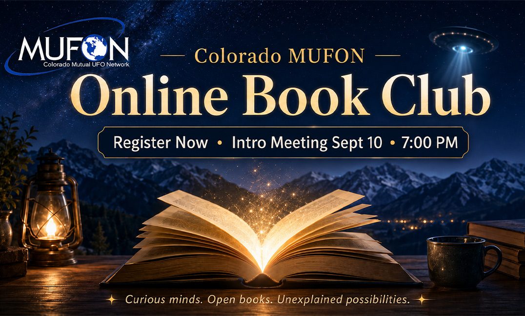 Colorado MUFON Online Book Club & Discussion